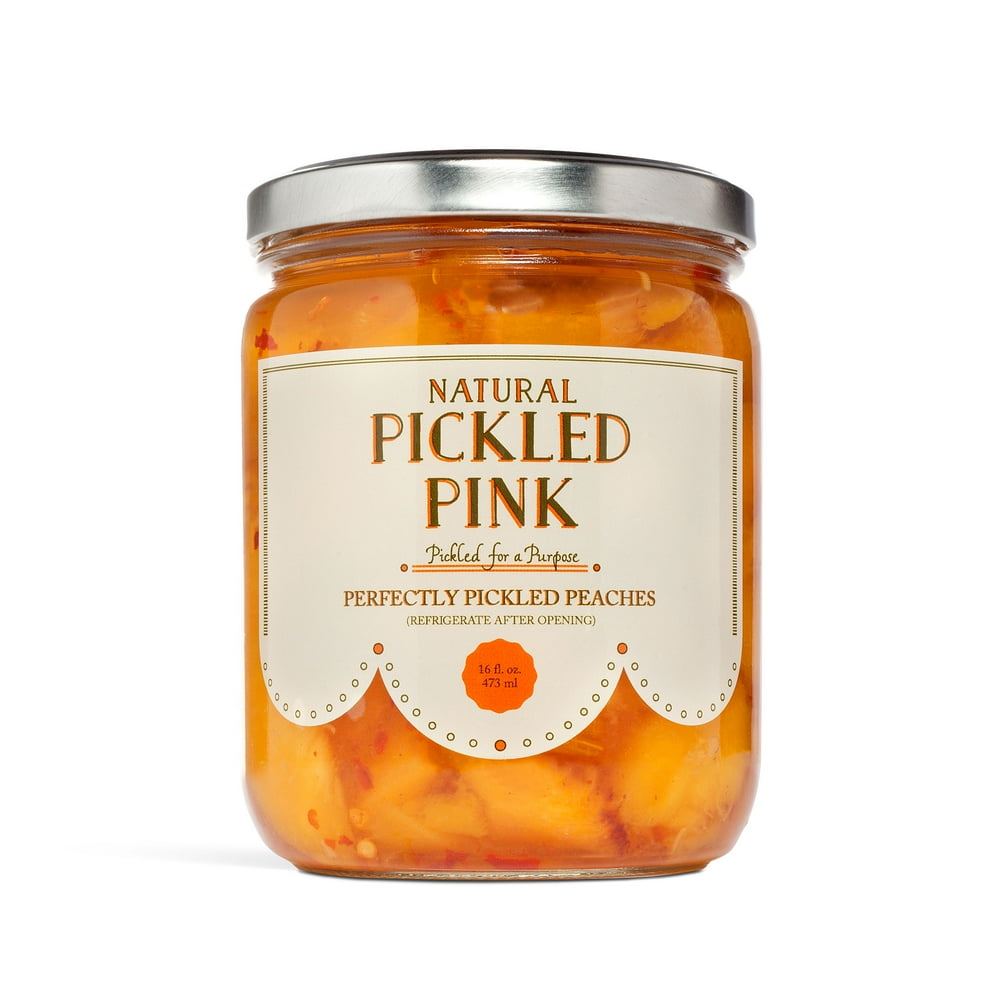 16 oz. Perfectly Pickled Peaches