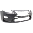 thumbnail image 5 of CAPA For 16-18 ES300h/ES350 USA Built Front Bumper Cover w/Park Sensor Holes, 5 of 5
