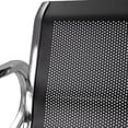 thumbnail image 5 of Waiting Chair Reception Room Guest Chair Airport Bench Seat Chair 3 Seat Black, 5 of 12