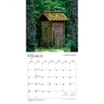 thumbnail image 3 of Outhouses | 2027 12x24" (Hanging) Wall Calendar | English/French Bilingual, 3 of 9