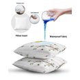 thumbnail image 6 of Waterproof Outdoor Throw Pillows with Inserts 12"x20", Bees Branches Soft Decorative Pillowcases for Couch Bedroom, Farmhouse Spring Botanical Wooden Pillow Covers for Sofa Living Room, 6 of 8