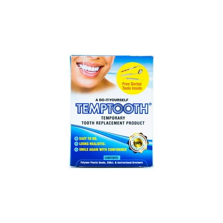 Temptooth #1 Seller Trusted Patented Temporary Tooth Replacement Product NEW