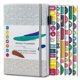 thumbnail image 1 of A5 Notebook Paper Diary Notebook with Elastic Strap and Journal Stickers, 1 of 5