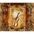 thumbnail image 2 of CafePress - Wonderful Violin On A Frame Throw Blanket - Soft Fleece Throw Blanket, 50"x60" for All Ages, 2 of 5