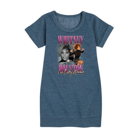 

Whitney Houston - Every Woman - Toddler And Youth Girls Fleece Dress