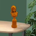 thumbnail image 4 of Estatua de María Macarena estatua de la virgen maría Decoración de exhibición de Navidad naranja, 4 of 8