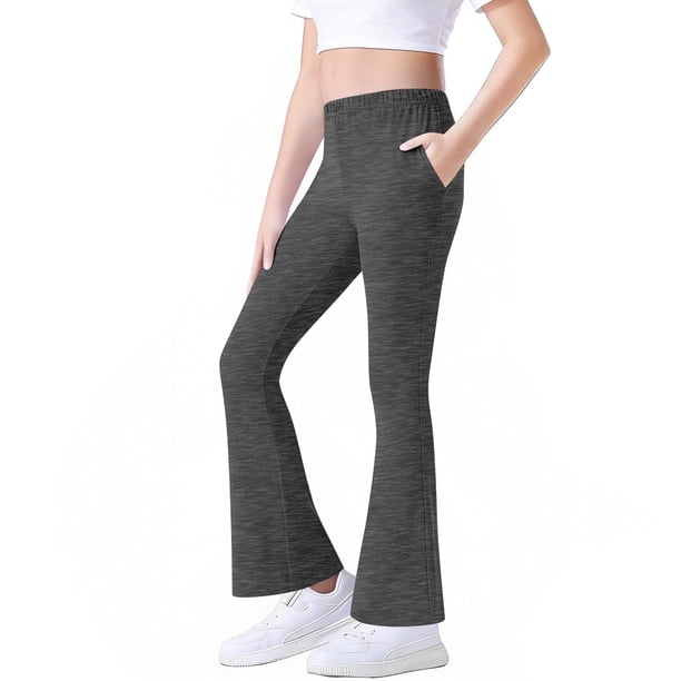 Pantalones largos para niños, pantalones largos para niños, pantalones de leggings sólidos para niños, pantalones finos para niños, pantalones de leggings para niñas, pantalones de poliéster