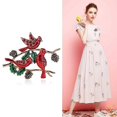 thumbnail image 4 of Broche navideño esmaltado con forma de pájaro, 4 of 4