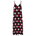 thumbnail image 6 of Playing Card Suits Inverted Sleeveless Dress Loose Women's Dress Dresses Luxury Evening Dresses, 6 of 9