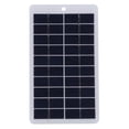 thumbnail image 2 of Bomba de agua con panel solar de 20 W, 120 l/h, USB, 5 V, kits de bomba de panel solar para pecera DIY, 2 of 9
