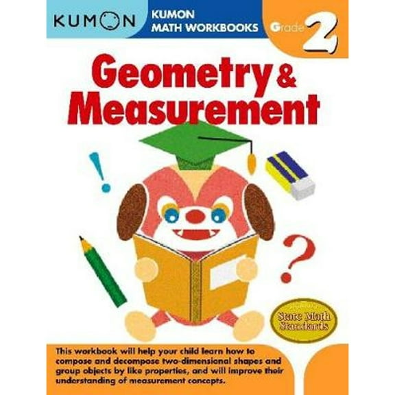 Pre-Owned Kumon Grade 2 Geometry and Measurement (Paperback) 1934968315 9781934968314