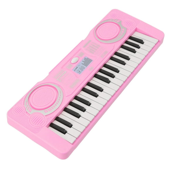 Teclado De Piano Para Niños, Teclado Electónico Portátil Con Batería De 37 Teclas Con 4 Soportes Para Educación Y Reproducción De Múnsica Diverta, Para Niños Y Ninas
