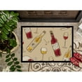 thumbnail image 3 of Red and White Wine Door Mat, 3 of 4
