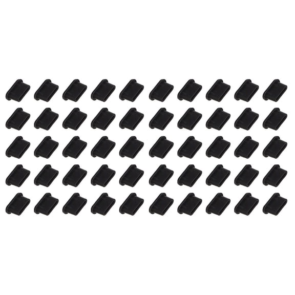 50Pcs Type C Anti Dust Caps Silicone USB C Dust Cover Dust Plugs for Phone Tablet USB C Charging Port Protector Cover