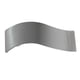 thumbnail image 1 of Pinza para el pelo de metal con forma de cocodrilo y resorte con forma de pico de pato. Plata, 1 of 9
