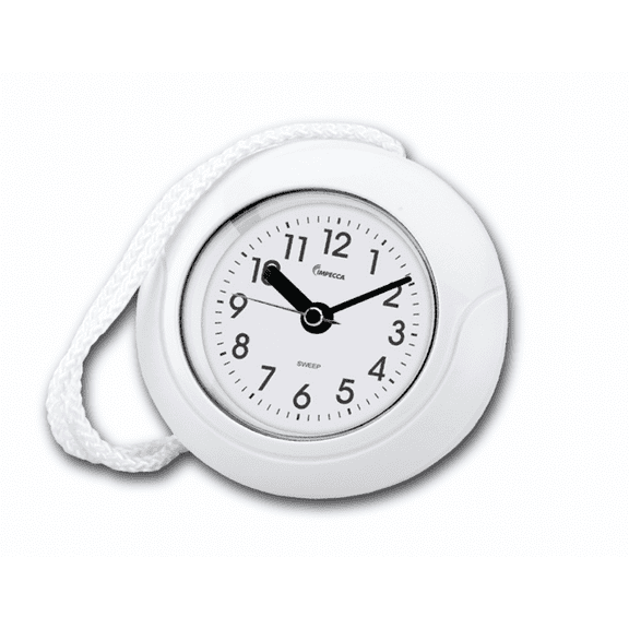 Impecca WCW-55W 5.5in Waterproof Clock, White