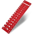 thumbnail image 1 of Nut and Bolt Thread Checker Carbon Steel 28 Thread Identifier Gauge Durable Inch and Metric Screw Size and Thread Gauge Measuring Tool for Nuts Bolts Screws, 1 of 11