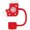 A43 D 1.97", variant on Christmas Silicone Proof Cap Drink Tube Plug, Food Grade Festive Cover For Cups, Pens Straws, For Holiday Parties Celebrations, Fun Stocking Stuffer