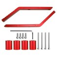 thumbnail image 3 of Reemplazo de aleación de aluminio de manija trasera de carretera de coche para Jeep Wrangler JK 2007-2018Rojo, 3 of 9