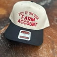 thumbnail image 2 of Put It On The Farm Account Hat, Funny Two-Tone Mesh Back Adjustable Snapback Cap for Farmers and Country Life Lovers, Perfect for Work, Gifts, and Everyday Wear, 2 of 5