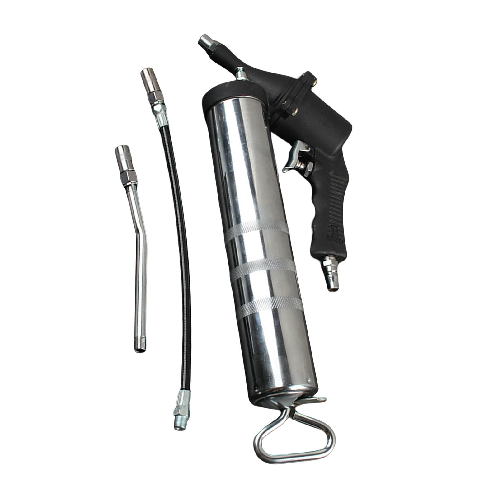 Aymzbd Heavy Duty Air Pneumatic Grease Guns Lubricating Greasing with Hose 4cc Manual