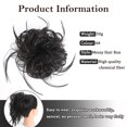 thumbnail image 2 of MORICA Tousled Updo Messy Bun Hair Piece Extension with Elastic Rubber Band Synthetic Scrunchies Ponytail for Women, 2 of 5