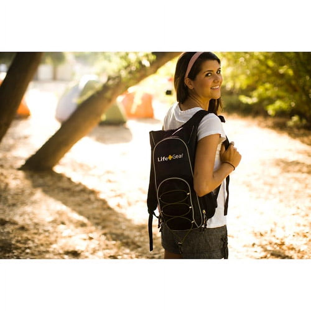Life Gear Black Mini Safety Back Pack with Adjustable Straps - image 5 of 6