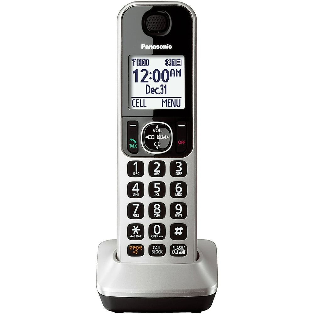 Panasonic Replacement Handset, Silver