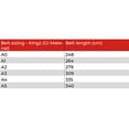 thumbnail image 2 of Tatami Fightwear Deluxe BJJ Belt - A1 - Blue, 2 of 2