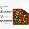 thumbnail image 2 of Christmas Mahjong Mat 31.5 x 31.5 Inch Waterproof Noise Reducing Mat with Carry Bag, Sturdy Construction Mahjong Table Mat, Fit for Daily Casual Gaming Sessions, 2 of 9