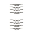 thumbnail image 3 of Speravity Abrazadera de cuerda de amarre para barcos, ganchos de asta de bandera de acero inoxidable 316, herrajes de lona extraíbles, cuerda de Type1 NO1, 3 of 6