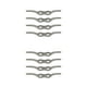 thumbnail image 4 of Speravity Abrazadera de cuerda de amarre para barcos, ganchos de asta de bandera de acero inoxidable 316, herrajes de lona extraíbles, cuerda de Type1 NO1, 4 of 6