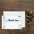 thumbnail image 2 of Koyal Wholesale Kids Fill in the Blank Thank You Cards - 20 Cards Including Envelopes Rainbows Unicorn, For Party Guests, 2 of 5