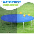 thumbnail image 3 of ORCC 16 15 14 12 10FT - Basketball Trampolines with Basketball Hoop and Ball, Kids Family Recreational Trampoline for Backyard, 3 of 13