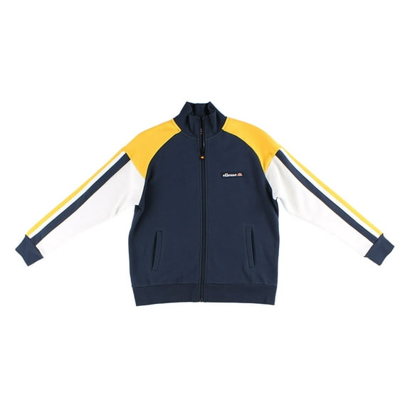 Ellesse Jennia Track Top Womens Jackets Size S, Color: Navy/Yellow/White