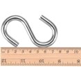 thumbnail image 2 of Ganchos en forma de S Ganchos colgantes S Percha de metal S, 3 pulgadas de largo (4 paquetes) Namotu DCF267, 2 of 7