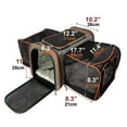thumbnail image 2 of Porte-animaux à Double Face Souple Approuvé par la Compagnie Aérienne Extensible Diamond Series, 2 of 8