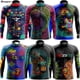 thumbnail image 2 of Conjunto de maillot de ciclismo del equipo Pro México, ropa de ciclismo de montaña de manga larga, ropa transpirable para ciclismo de montaña para hombre, 2 of 5