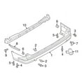 thumbnail image 2 of New Genuine Nissan Cover-Rear Bumper 850103LM0A / 85010-3LM0A OEM, 2 of 10