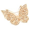 thumbnail image 2 of Large Crystal Butterfly Brooch, 2 of 2