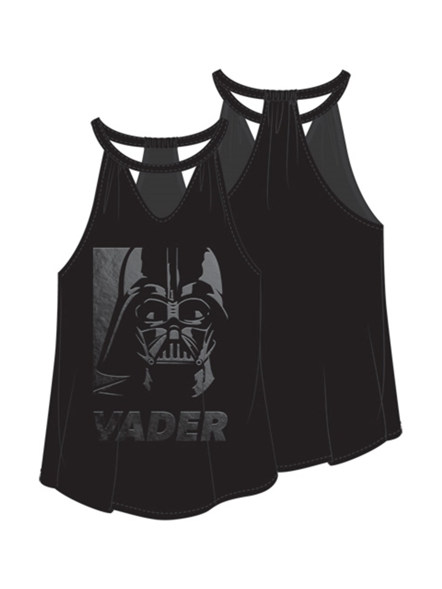 Star Wars Womens Stained Vader Tank Top & Tote Multi-Pack