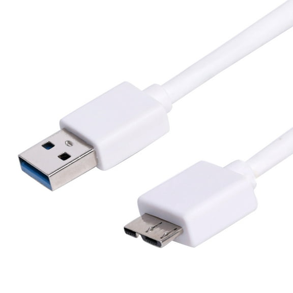 Lomubue USB 3.0 A Male to Micro B Male Data Sync Adapter Cable for Mobile Hard Disk SSD