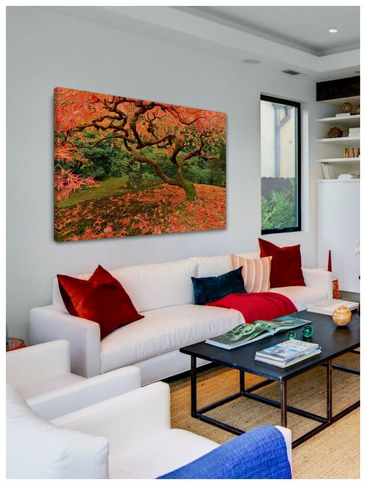 Marmont Hill "Fallen Leaves" Painting Print on Canvas