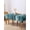 turquoise, variant on Abstract Blue Moire Table Cloth, Gradient Coastal Ocean Geometric Waves Waterproof Tablecloth for Rectangle Tables, Reusable Washable Fabric Table Cover for Restaurant Kitchen Dining Tables 60"x102"