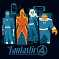 thumbnail image 2 of Girls The Fantastic Four: First Steps Family Panels T Shirt, 2 of 4