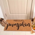 thumbnail image 2 of Felpudo con tema otoñal, Halloween, Acción de Gracias, calabaza, felpudo de bienvenida para el baño, decoración del hogar, 2 of 3