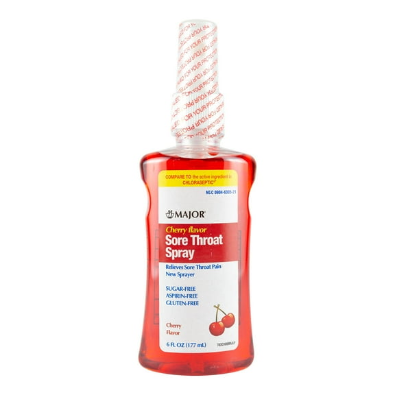 Major® Phenol Sore Throat Relief, 6-ounce spray bottle