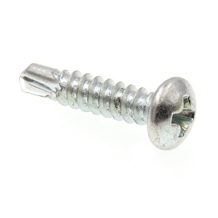 Prime-Line 9029694 Sheet Metal Screws, Self-Drilling, Pan Head, Phillips Drive, #8 X 3/4 in., Zinc Plated Case Hardened Steel, (Best Drill For Driving Screws)