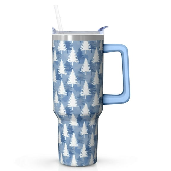 Holiday Coffee Mug with Insulated Design, Stainless Steel Christmas Tumbler Cup