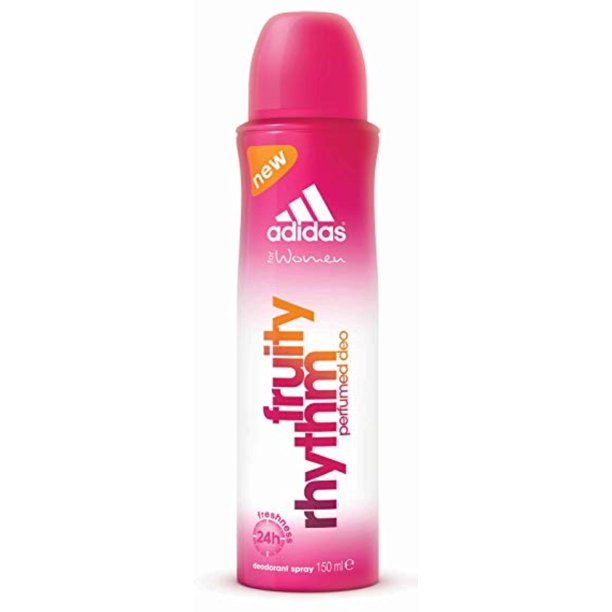 accidente métrico animación Adidas Fruity Rhythm Coty Deodorant Spray Perfumed 5.0 oz - Walmart.com